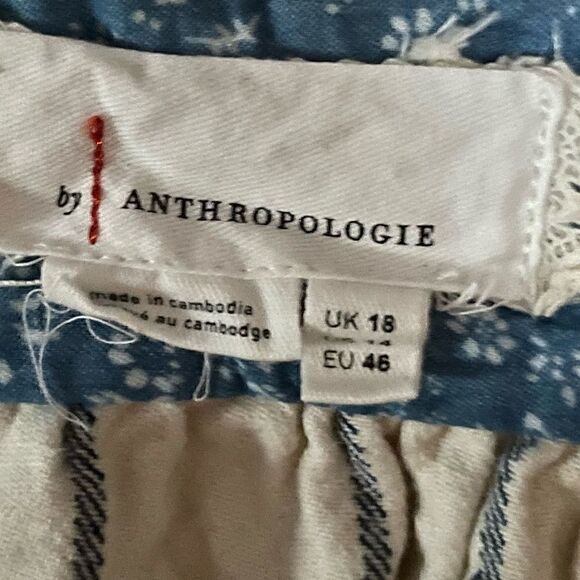 By Anthropologie Hedda striped jumpsuit - Picture 7 of 11